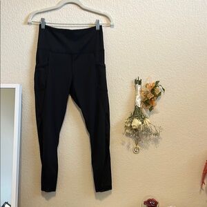 Black High-Waisted Leggings